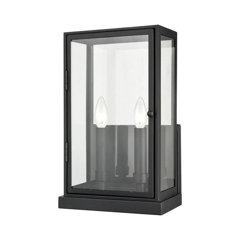 Elk Foundation SCONCE in Matte Black Finish Model: 45522/2