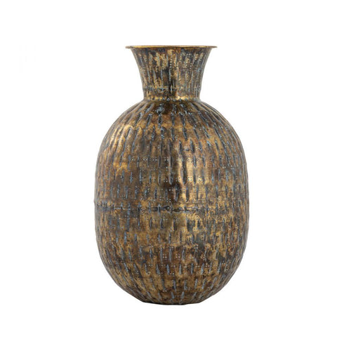 Elk Fowler Vase Round in Patinated Brass (2 pack) (2 pack) Model: S0807-9777
