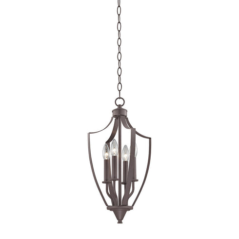 Elk Foyer 4 Light MINI PENDANT in Oil Rubbed Bronze Finish Model: 7704FY/10