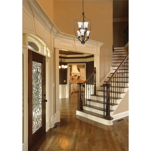 Elk Foyer 6 Light CHANDELIER in Oil Rubbed Bronze Finish Model: 7726FY/10