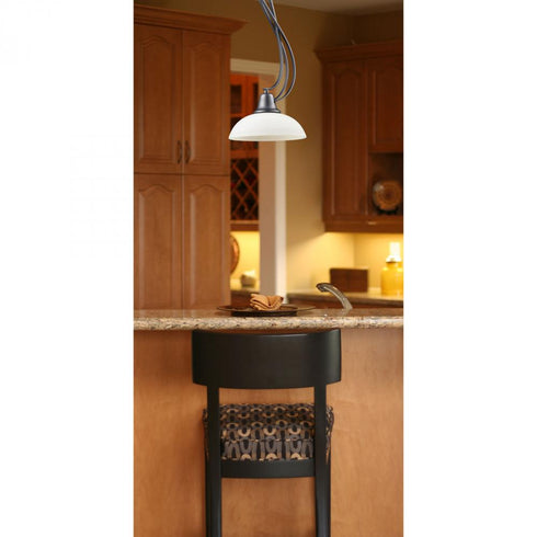 Elk Franklin Creek 1 Light MINI PENDANT in Graphite Finish Model: 61051-1