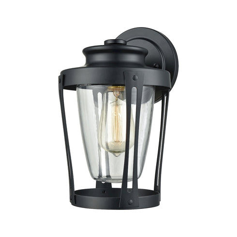 Elk Fullerton 1 Light SCONCE in Matte Black Finish Model: 46090/1