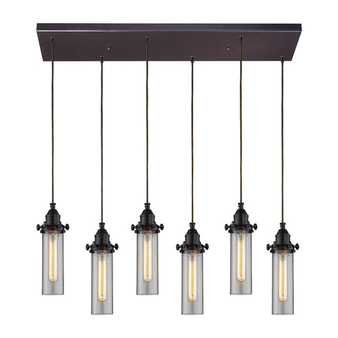 Elk Fulton MINI PENDANT in Oil Rubbed Bronze Finish Model: 66326/6RC