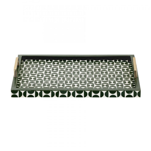Elk Futrelle Tray Set of 2 in Dark Green (2 pack) (2 pack) Model: H0807-9764/S2