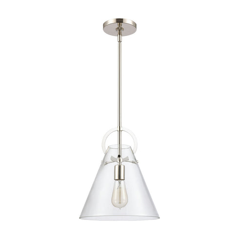 Elk Gabby MINI PENDANT in Polished Nickel Finish Model: 89326/1