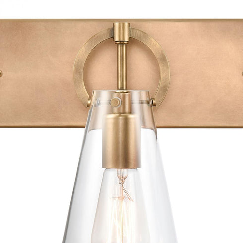 Elk Gabby VANITY LIGHT in Brass Finish Model: 89302/3