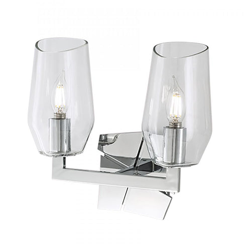 Elk Gaia 11.5 Inch Wide 2 Light Vanity Light in Chrome Model: 8162-CH-CL