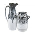 Elk Gallemore Pitcher in Black and White Glazed (2 pack) (2 pack) Model: S0017-9734