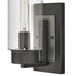 Elk Garity 18 Inch High 1 Light Outdoor Sconce in Textured Black Model: 69671/1