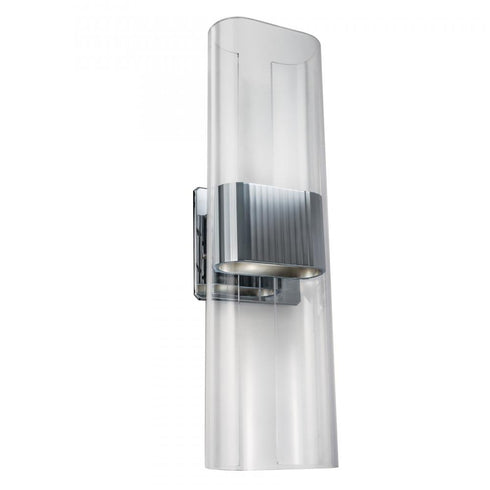 Elk Gem 17 Inch High Integrated LED Sconce in Brushed Nickel Model: 8165-BN-CA