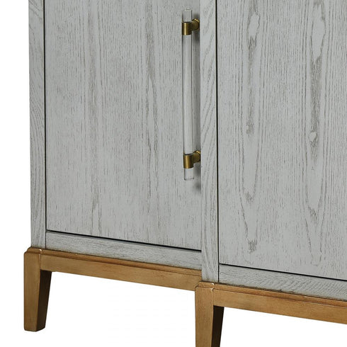 Elk Geneva MEDIA ENTERTAINMENT in Light Gray Finish Model: 17074