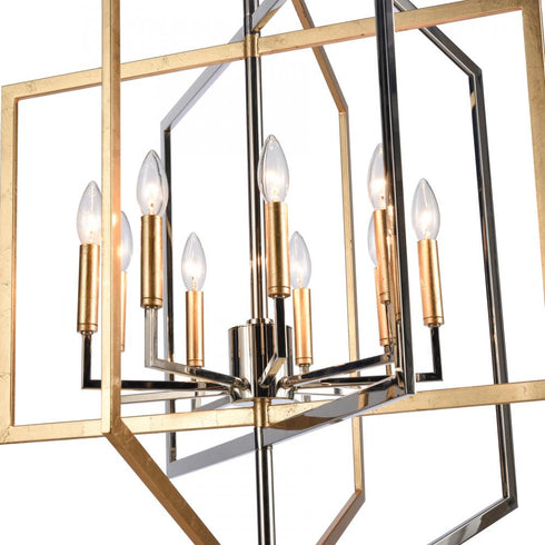 Elk Geosphere 46'' Wide 9 Light Chandelier Model: 12265/9