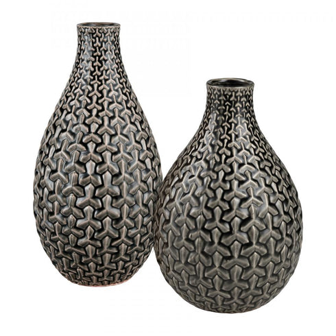 Elk Gibbs VASE JAR BOTTLE (4 pack) (4 pack) in Gray Finish Model: S0017-9189