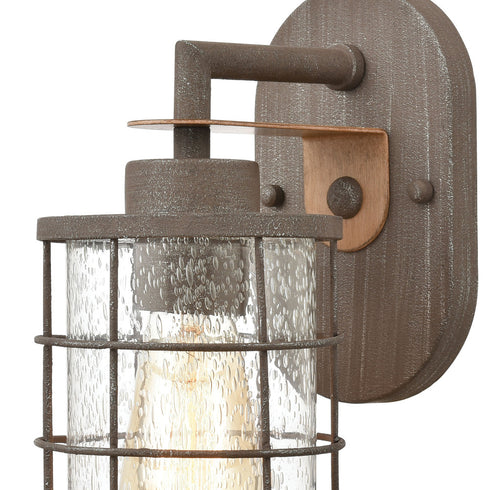 Elk Gilbert VANITY LIGHT in Rusted Coffee Finish Model: 18363/1