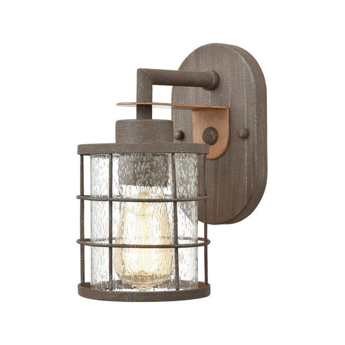 Elk Gilbert VANITY LIGHT in Rusted Coffee Finish Model: 18363/1