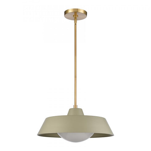 Elk Gilman 16'' Wide 1 Light Pendant Satin Model: 69545/1