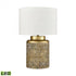 Elk Giralda 18 Inch High 1 Light Table Lamp in Antique Gold Includes LED Bulb Model: S019-7263-LED