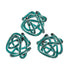 Elk Glass Knot ORNAMENTAL ACCESSORY in Aqua Finish Model: 154-020/S3