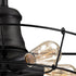 Elk Glendora SEMI FLUSH MOUNT in Wrought Iron Black Finish Model: 14259/5