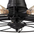 Elk Glendora SEMI FLUSH MOUNT in Wrought Iron Black Finish Model: 14259/5