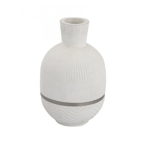 Elk Glenn VASE JAR BOTTLE (2 pack) (2 pack) in White Finish Model: H0807-9251