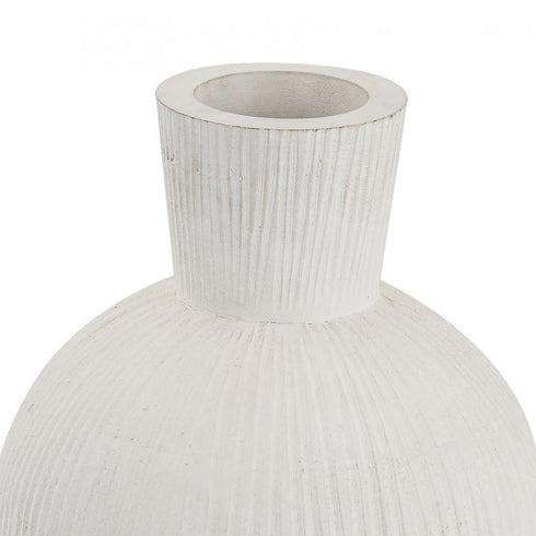 Elk Glenn VASE JAR BOTTLE (2 pack) (2 pack) in White Finish Model: H0807-9252