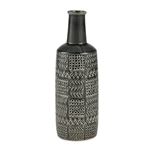 Elk Graham VASE JAR BOTTLE (4 pack) (4 pack) in Black Finish Model: S0017-9194