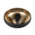 Elk Greer Bowl Tall Black and Gold Glazed (2 pack) (2 pack) in Matte Black Finish Model: H0017-9754