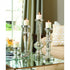 Elk Guardian Pillar Holder in Antique Silver Finish Model: 507045
