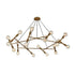 Elk Guesting 20 Light CHANDELIER in Antique Brass Finish Model: D4350