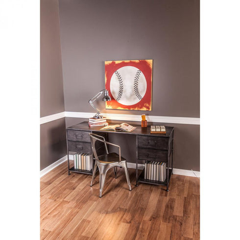 Elk Gunthery CONSOLE TABLE DESK in Graphite Finish Model: 351-10284