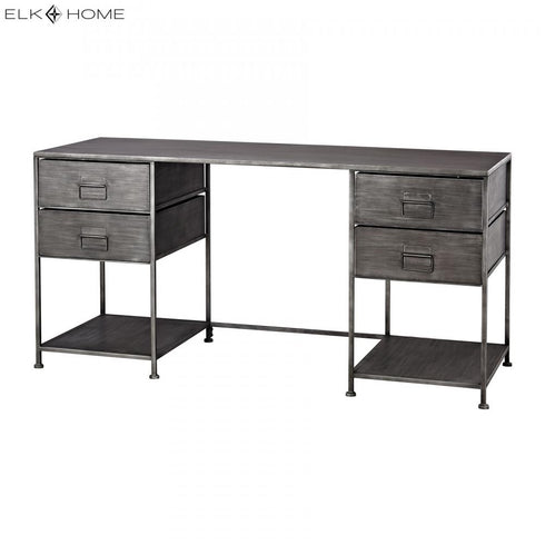 Elk Gunthery CONSOLE TABLE DESK in Graphite Finish Model: 351-10284