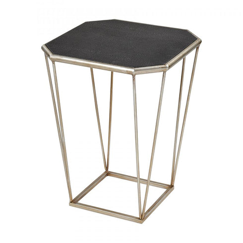 Elk Hallward ACCENT TABLE in Antique Silver Finish Model: S0035-7412