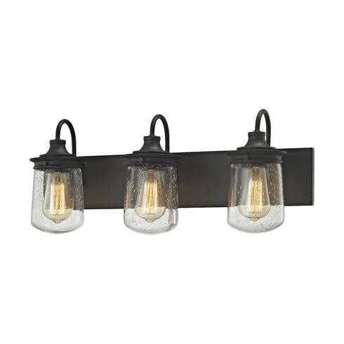 Elk Hamel VANITY LIGHT in Oil Rubbed Bronze Finish Model: 81212/3