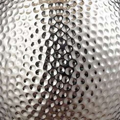 Elk Hammered Chrome TABLE LAMP in Chrome Finish Model: D124