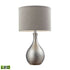 Elk Hammered Chrome TABLE LAMP in Chrome Finish Model: D124-LED