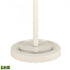 Elk Hammered Home 67 Inch High 1 Light Floor Lamp Matte White Includes LED Bulb in Dry White Finish Model: D4698-LED