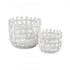 Elk Haney Candleholder Large (2 pack) (2 pack) in White Finish Model: S0017-10059