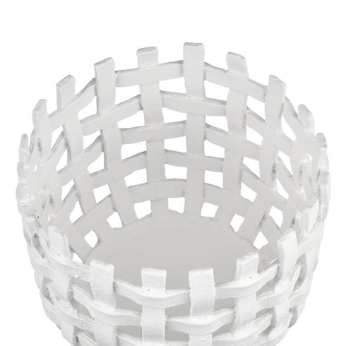 Elk Haney Candleholder Small (2 pack) (2 pack) in White Finish Model: S0017-10058