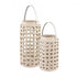 Elk Haney Lantern Large (2 pack) (2 pack) in Cream Finish Model: S0017-10057