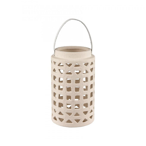 Elk Haney Lantern Small (2 pack) (2 pack) in Cream Finish Model: S0017-10056