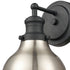 Elk Haralson VANITY LIGHT in Charcoal Finish Model: 47630/1