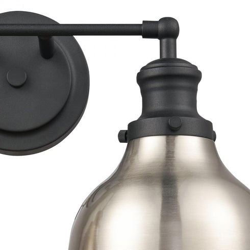 Elk Haralson VANITY LIGHT in Charcoal Finish Model: 47631/2