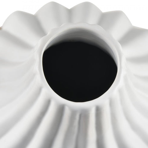 Elk Harding VASE JAR BOTTLE in Matte White Finish Model: H0017-9139