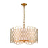 Elk Harp Lane PENDANT in Satin Brass Finish Model: H018-7251