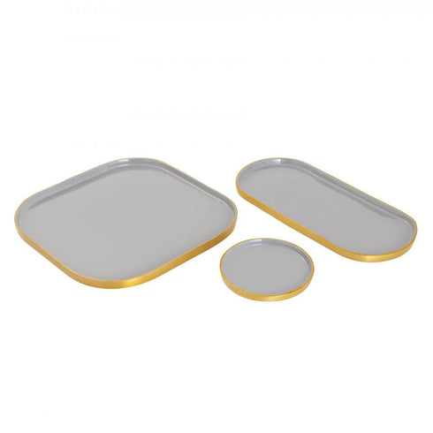 Elk Harward BOWL TRAY in Gray Finish Model: H0807-9241/S3