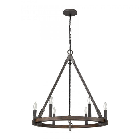 Elk Harwell 28.75'' Wide 6 Light Chandelier Model: 82286/6
