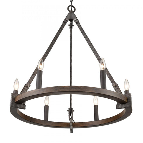 Elk Harwell 28.75'' Wide 6 Light Chandelier Model: 82286/6