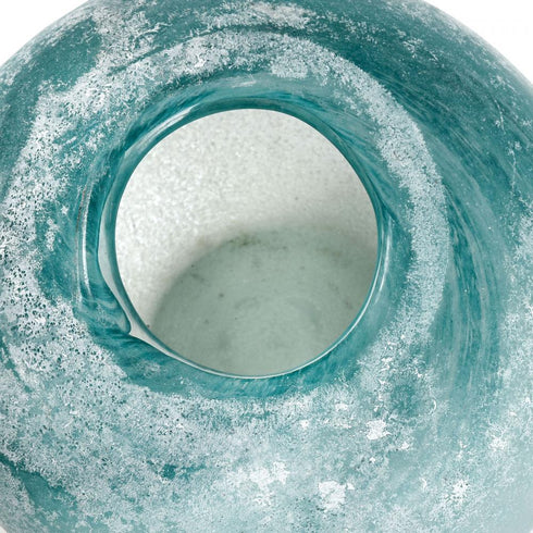 Elk Haweswater VASE JAR BOTTLE in Frosted Turquoise Finish Model: S0047-8079