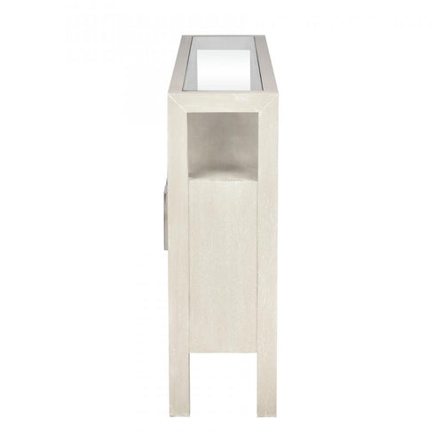 Elk Hawick Console Table in Weathered White Model: S0015-9933